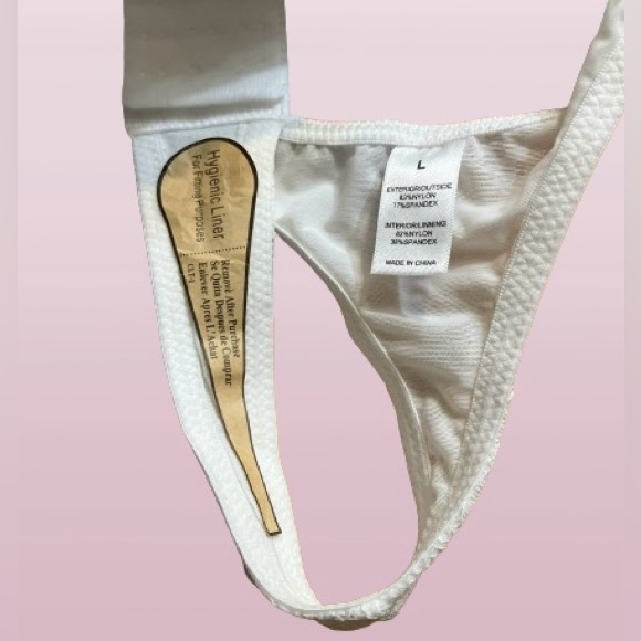 Chic White Lace Shapewear Bodysuit - Picture 6 of 6